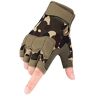 GRTE Halve Vinger Tactische Handschoenen Mannen Vrouwen Non-Slip Vingerloze Handschoenen Voor Buitensporten Fietsen Motorfiets Wandelen Klimmen Camping Hunting Running,Jungle camouflage,XL