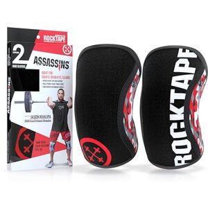RockTape Assassins Red Camo kniebeschermers unisex RockTape Assassins Red Camo kniebeschermers unisex
