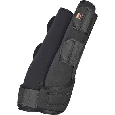 Imperial Riding Lovely Pro-Soft beenkappen, zacht neopreen, 3 klittenbandsluitingen, extra enkelondersteuning, flexibele pasvorm, hoogwaardige beenbescherming voor training en dagelijks gebruik, zwart Imperial Riding Lovely Pro-Soft beenkappen, zacht neopreen, 3 klittenbandsluitingen, extra enkelondersteuning, flexibele pasvorm, hoogwaardige beenbescherming voor training en dagelijks gebruik, zwart