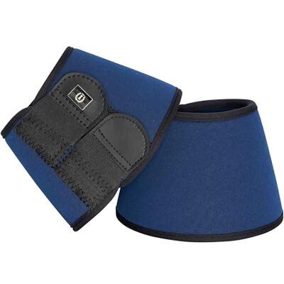 Imperial Riding Pro-Soft hoefklokken IRHLovely, schokabsorberend neopreen, veilige klittenbandsluiting, zacht gevoerd en antislip, ideaal voor training en dagelijks gebruik, marineblauw, pony Imperial Riding Pro-Soft hoefklokken IRHLovely, schokabsorberend neopreen, veilige klittenbandsluiting, zacht gevoerd en antislip, ideaal voor training en dagelijks gebruik, marineblauw, pony