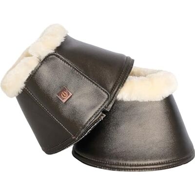 Imperial Riding IRHLovely Hufklokken, schokabsorberend en wrijvingsbeschermend, met neopreen voering en klittenbandsluiting, robuuste springklokken voor training en dagelijks gebruik, bruin, cob Imperial Riding IRHLovely Hufklokken, schokabsorberend en wrijvingsbeschermend, met neopreen voering en klittenbandsluiting, robuuste springklokken voor training en dagelijks gebruik, bruin, cob
