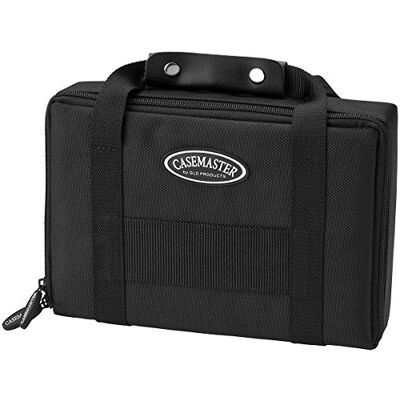 Casemaster by GLD Products Unisex's Elite Jr. Dart Nylon opberging/reiskoffer, zwart, ca. 1,8 cm Casemaster by GLD Products Unisex's Elite Jr. Dart Nylon opberging/reiskoffer, zwart, ca. 1,8 cm