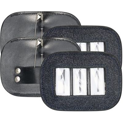 Imperial Riding Toernooienummers IRH Glitter Square, vierkante startnummerhouder met glitter, drie cijfers, set van 2 stuks, donkerblauw, 1 maat Imperial Riding Toernooienummers IRH Glitter Square, vierkante startnummerhouder met glitter, drie cijfers, set van 2 stuks, donkerblauw, 1 maat