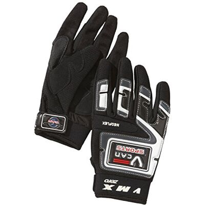 protectWEAR MX01-SW-XL Crosshandschoenen, downhillhandschoenen, BMX-handschoenen van scheurvast textiel met kunststof opzetstukken, maat XL, zwart/wit protectWEAR MX01-SW-XL Crosshandschoenen, downhillhandschoenen, BMX-handschoenen van scheurvast textiel met kunststof opzetstukken, maat XL, zwart/wit