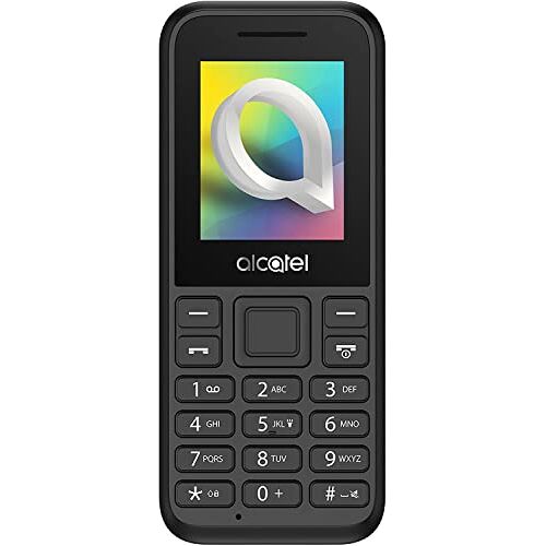 Alcatel 1066D Mobiele telefoon, zwart