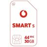 Vodafone Mobiel contract, Smart S, mobiel contract, met 30 GB data, 5G compatibel, telefoon- & sms-flat in het Duitse netwerk