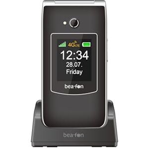 Beafon , SL645, LTE 4G, Silverline, mobiele telefoon voor senioren SOS noodoproepknop, klaptelefoon, XXL binnendisplay 2,8 inch (7,11 cm) / XXL kleurendisplay van 4,49 cm (1,77 inch), camera 3,0 MP Beafon , SL645, LTE 4G, Silverline, mobiele telefoon voor senioren SOS noodoproepknop, klaptelefoon, XXL binnendisplay 2,8 inch (7,11 cm) / XXL kleurendisplay van 4,49 cm (1,77 inch), camera 3,0 MP