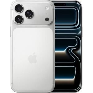 Apple iPhone 17 Pro Max 2 TB: 6,9 inch display met promotie, A19 Pro-chip, recordtijd op iPhone, Pro Fusion camerasysteem, Center Stage frontcamera; zilver Apple iPhone 17 Pro Max 2 TB: 6,9 inch display met promotie, A19 Pro-chip, recordtijd op iPhone, Pro Fusion camerasysteem, Center Stage frontcamera; zilver
