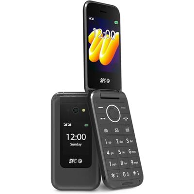 SPC Wild Basic 4G-mobiel voor digitale ontkoppeling en eerste veilige verbinding voor tieners camera, dubbel scherm, SOS-knop en 7-daagse batterij zwart SPC Wild Basic 4G-mobiel voor digitale ontkoppeling en eerste veilige verbinding voor tieners camera, dubbel scherm, SOS-knop en 7-daagse batterij zwart