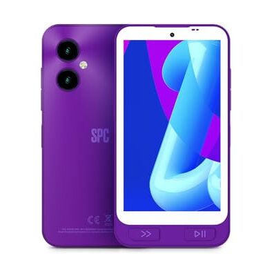 SPC WUUM One Kindersmartphone + muziekspeler, veilige chat, GPS, kinderbeveiliging Circles, Android 4G mobiele telefoon met 13 MP camera, videogesprekken, 64 GB, Paars SPC WUUM One Kindersmartphone + muziekspeler, veilige chat, GPS, kinderbeveiliging Circles, Android 4G mobiele telefoon met 13 MP camera, videogesprekken, 64 GB, Paars