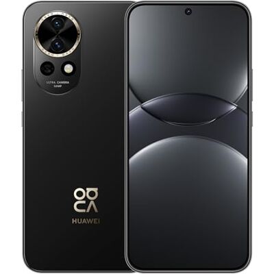 Huawei nova 13 Smartphone, 12 GB+256GB, 6,7" OLED scherm met vlakke randen, 60 MP Front Ultra-Wide Portrait Camera, AI Best Expression, 100 W SuperCharge Turbo, 5000 mAh-batterij, Zwart Huawei nova 13 Smartphone, 12 GB+256GB, 6,7" OLED scherm met vlakke randen, 60 MP Front Ultra-Wide Portrait Camera, AI Best Expression, 100 W SuperCharge Turbo, 5000 mAh-batterij, Zwart