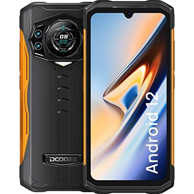 DOOGEE Outdoor Smartphone S98 (officieel) 8 GB + 256 GB, Rugged Smartphone Android 12.0, 64MP Triple Camera, 6,3-inch scherm, 6000 mAh batterij, waterdichte IP68 IP69K, NFC, SIMLOCK 4G, 2022- Orange DOOGEE Outdoor Smartphone S98 (officieel) 8 GB + 256 GB, Rugged Smartphone Android 12.0, 64MP Triple Camera, 6,3-inch scherm, 6000 mAh batterij, waterdichte IP68 IP69K, NFC, SIMLOCK 4G, 2022- Orange