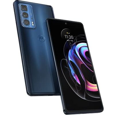 Motorola Moto Edge 20 Pro Smartphone, ontgrendeld, 5G, beeldscherm: 6,7 inch, 12 GB/256 GB, Dual-SIM, Android 10.0, blauw Motorola Moto Edge 20 Pro Smartphone, ontgrendeld, 5G, beeldscherm: 6,7 inch, 12 GB/256 GB, Dual-SIM, Android 10.0, blauw