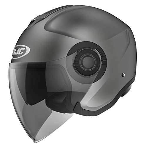 HJC Helmets HJC Helm i40 semi-mat titanium/semi flat titanium XS
