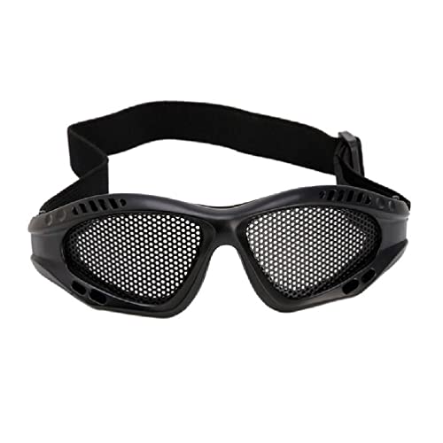 UNFAIRZQ Motorfiets Airsoft Oog Voor Bescherming Goggles Anti Fog Mesh Metalen Glas Airsoft Oogbescherming Anti Fog Airsoft Oogbescherming Goggles Airsoft Oogbescherming Mesh Oogbescherming Goggles Met