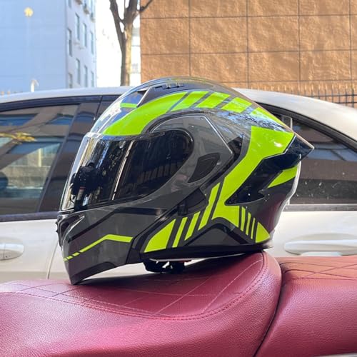 TS TAC-SKY Heren Professionele Motorcrosshelmen Off-road Motorfiets Motocicleta Capacete Kruishelm Motorhelm (Color : #14, Size : L(56-67cm))