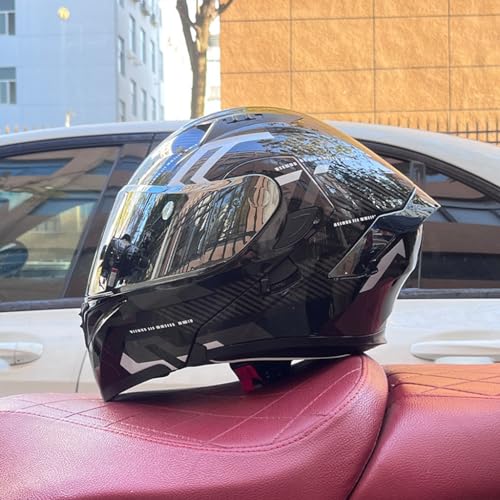 TS TAC-SKY Heren Professionele Motorcrosshelmen Off-road Motorfiets Motocicleta Capacete Kruishelm Motorhelm ( Color : #2 , Size : L(56-67cm) )