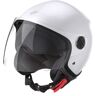 STORMER , Jet helmet motorcycle ACE white pearly, L