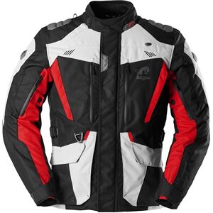 Furygan Apalaches Evo Motorjas voor heren, alle seizoenen, waterdicht, ademend, D3O-beschermers, uitneembare thermische voering, 12 zakken, Zwart-Parel-Rood, 5XL Furygan Apalaches Evo Motorjas voor heren, alle seizoenen, waterdicht, ademend, D3O-beschermers, uitneembare thermische voering, 12 zakken, Zwart-Parel-Rood, 5XL