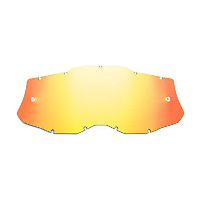 HZ Seecle SE-41S274- Vervangend glas oranje spiegel compatibel met brillen/masker, 100% RACECRAFT 2 / STRATA 2 / ACCURI 2 / MERCURY 2 HZ Seecle SE-41S274- Vervangend glas oranje spiegel compatibel met brillen/masker, 100% RACECRAFT 2 / STRATA 2 / ACCURI 2 / MERCURY 2