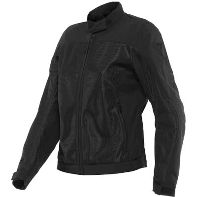 Dainese Sevilla Air Lady Tex jas, zomer motorjas, dames, zwart/zwart, 48 Dainese Sevilla Air Lady Tex jas, zomer motorjas, dames, zwart/zwart, 48