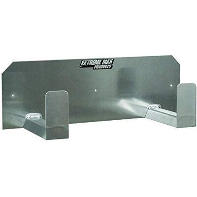 Extreme Max 5001.6029 Dual Helm Hanger Aluminium Opslag Rack Organizer voor Afgesloten Race Trailer Winkel Garage Opslag Extreme Max 5001.6029 Dual Helm Hanger Aluminium Opslag Rack Organizer voor Afgesloten Race Trailer Winkel Garage Opslag