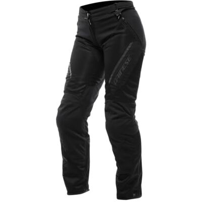 Dainese Drake 2 Super Air Tex Pants Wmn, geventileerde motorbroek, stof, voor het zomerseizoen, met afneembare beschermers, zwart, 46 Dainese Drake 2 Super Air Tex Pants Wmn, geventileerde motorbroek, stof, voor het zomerseizoen, met afneembare beschermers, zwart, 46