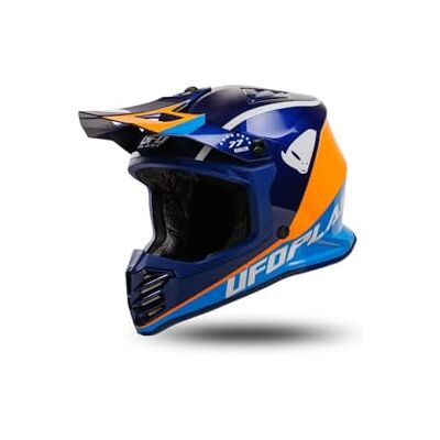 UFO PLAST BOY KOREY HELM BLAUW / ORANJE L UFO PLAST BOY KOREY HELM BLAUW / ORANJE L