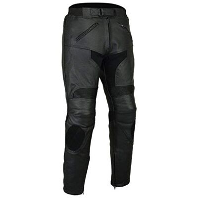 Bikers Gear Australia Razor Motorbroek voor heren, CE-protectoren, schuurmachine, leer Bikers Gear Australia Razor Motorbroek voor heren, CE-protectoren, schuurmachine, leer