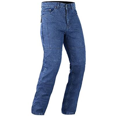 Bikers Gear Australia Unisex Dkj1001blue-34r Motorfiets Blauw Classic Cut jeans met DuPontTM KEVLAR ARAMID FIBRE Verwijderbare Armour, Blauw, 34R UK 44R EU Bikers Gear Australia Unisex Dkj1001blue-34r Motorfiets Blauw Classic Cut jeans met DuPontTM KEVLAR ARAMID FIBRE Verwijderbare Armour, Blauw, 34R UK 44R EU