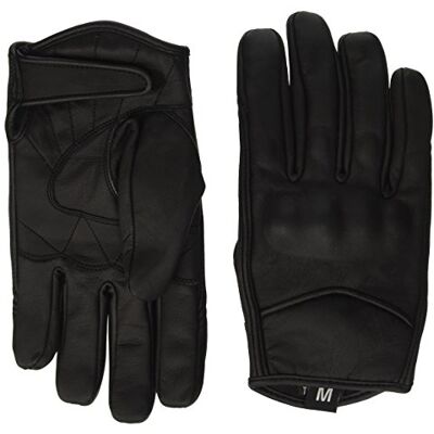 Bikers Gear Australia Motorhandschoenen kort Harley Cruiser-stijl thermo-geïsoleerd waterdichte hipora-voering leer zwart M Bikers Gear Australia Motorhandschoenen kort Harley Cruiser-stijl thermo-geïsoleerd waterdichte hipora-voering leer zwart M