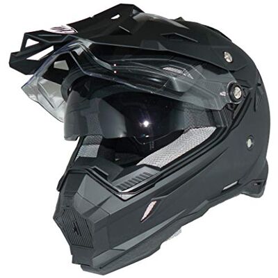 protectWEAR Endurohelm crosshelm met zonneklep, vizier en schild THH-TX28 protectWEAR Endurohelm crosshelm met zonneklep, vizier en schild THH-TX28