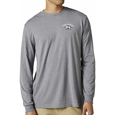 Fox Racing Fox At Bay Ls Tech Tee Heather Graphithe Fox Racing Fox At Bay Ls Tech Tee Heather Graphithe