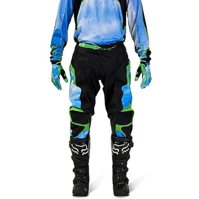 Fox Racing Fox 180 Atlas Pants Black/Green 32, broek unisex volwassenen Fox Racing Fox 180 Atlas Pants Black/Green 32, broek unisex volwassenen
