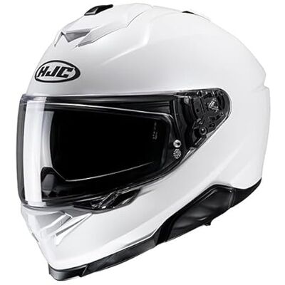 HJC i71 Solido Wit Helm - Motorradhelm HJC i71 Solido Wit Helm - Motorradhelm