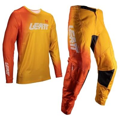 Leatt Unisex Adult Ride 3.5 Flame XL/US36/EU54 Offroad KIT (jas en broek) X, XL Leatt Unisex Adult Ride 3.5 Flame XL/US36/EU54 Offroad KIT (jas en broek) X, XL