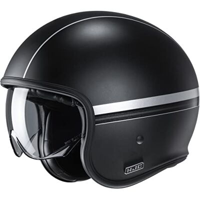HJC Motorhelm V30 EQUINOX MC5SF zwart/grijs, L HJC Motorhelm V30 EQUINOX MC5SF zwart/grijs, L