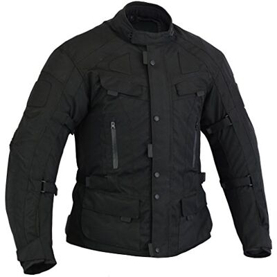 Bikers Gear Australia CJ2021-S, zwart Bikers Gear Australia CJ2021-S, zwart
