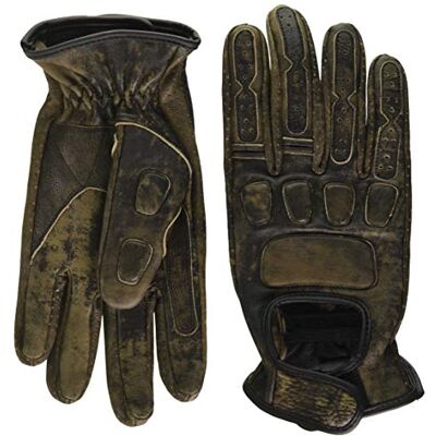 Bikers Gear Australia Premium Soft Fit lederen klassieke roadster motorhandschoenen, bruin, maat L Bikers Gear Australia Premium Soft Fit lederen klassieke roadster motorhandschoenen, bruin, maat L