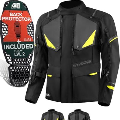 SHIMA - Runner - Zwart - L - Motorcycle Jacket SHIMA - Runner - Zwart - L - Motorcycle Jacket