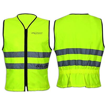 A-Pro Helder vest Hi Vis Motorfiets Mortorbike Scooter Quad Gilet High Visibility M A-Pro Helder vest Hi Vis Motorfiets Mortorbike Scooter Quad Gilet High Visibility M