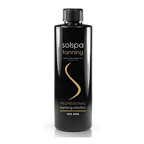 solspa Spray Tan oplossing 10% DHA 250ml Geurvrij Airbrush, HVLP, Hand of Mitt toegepast   Vers Made in the UK door  Tanning