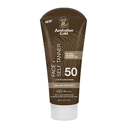 Australian Gold SPF 50 Gezicht + Zelfbruiner