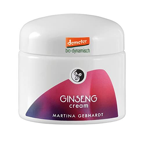 Martina Gebhardt GINSENG Cream (50 ml) • Rijke gezichtscrème voor veeleisende huid • Biologische dagcrème met ginseng • natuurlijke cosmetica gezichtscrème