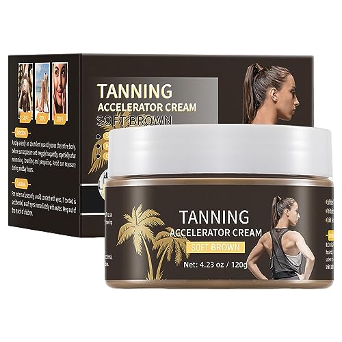Youpo Zelfbruinende Crème Zelfbruinende Lotion Crème,Self Tan Body Tanning Lotion, Natural Tan Sunless Tanner, Brown Shine Tanning Cream, 4.2 Oz