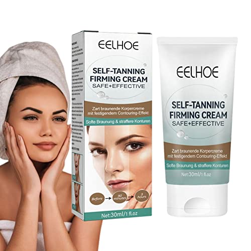 Firulab Bruiningsversneller Crème Krachtige Bruiningscrème,Self Tanning Lotion, Tan-boosting Butter -tanning Lotion Bereik een natuurlijke bruine huid