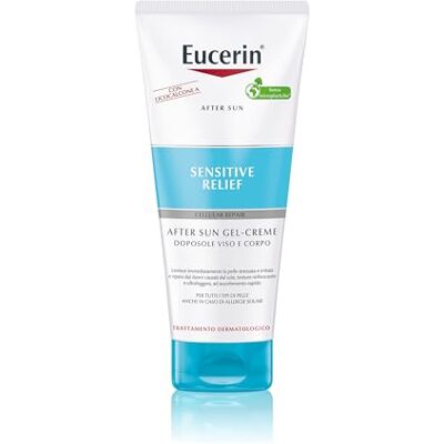 Eucerin Sensitive Relief After Sun Gel Crème Doposole Viso en Corpo, 200 ml Eucerin Sensitive Relief After Sun Gel Crème Doposole Viso en Corpo, 200 ml