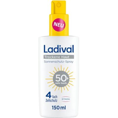 Ladival Droge Huid SPF 50+ Spray - Zonnebrand spray Ladival Droge Huid SPF 50+ Spray - Zonnebrand spray