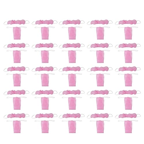 ZSHLMS 25-delige wegwerpondergoedset voor dames, non-woven ondergoed voor eenmalig gebruik, spa-bikinistringset