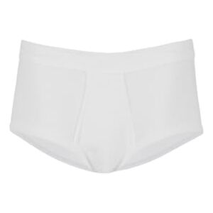 Trigema Herenslip, fijn geribbeld, dubbelpak, wit, XL Trigema Herenslip, fijn geribbeld, dubbelpak, wit, XL